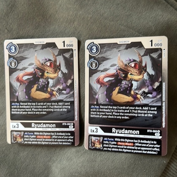 Other - Ryudamon - 2 copies - DIGIMON card game